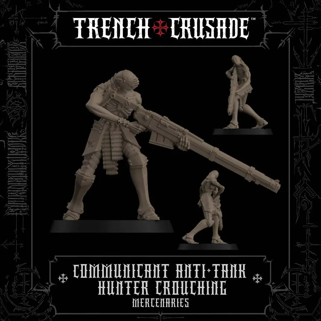 Miniature Communiant Chasseur de Chars (Accroupi)